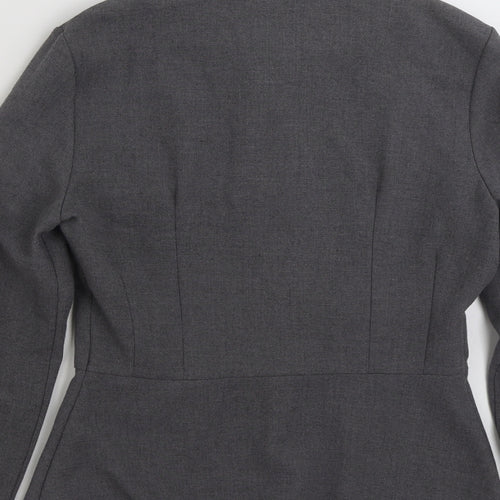 Paragon Womens Grey   Jacket Blazer Size 10  Button