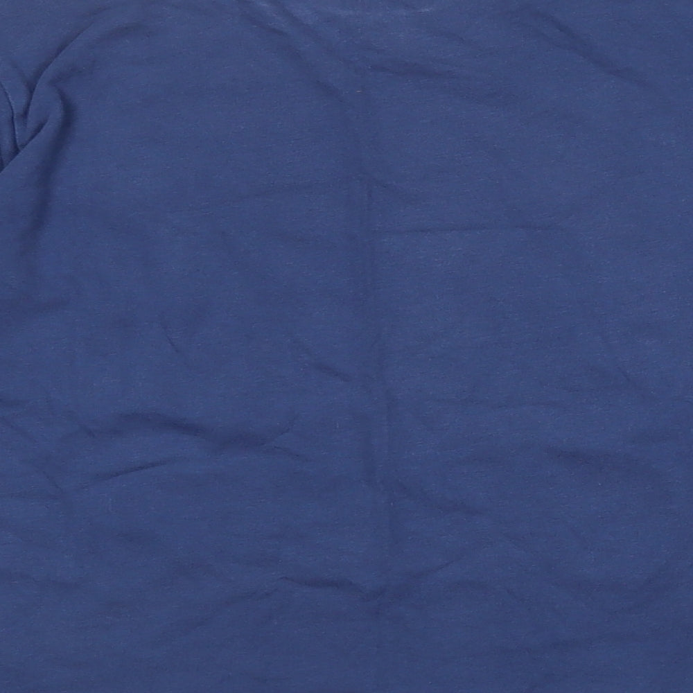 NEXT Boys Blue  100% Cotton Pullover T-Shirt Size 9 Years Crew Neck  - Monster