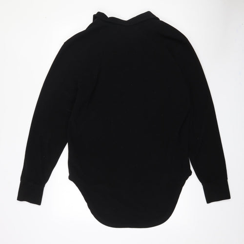 Combat Womens Black  Polyester Pullover Sweatshirt Size M  Zip
