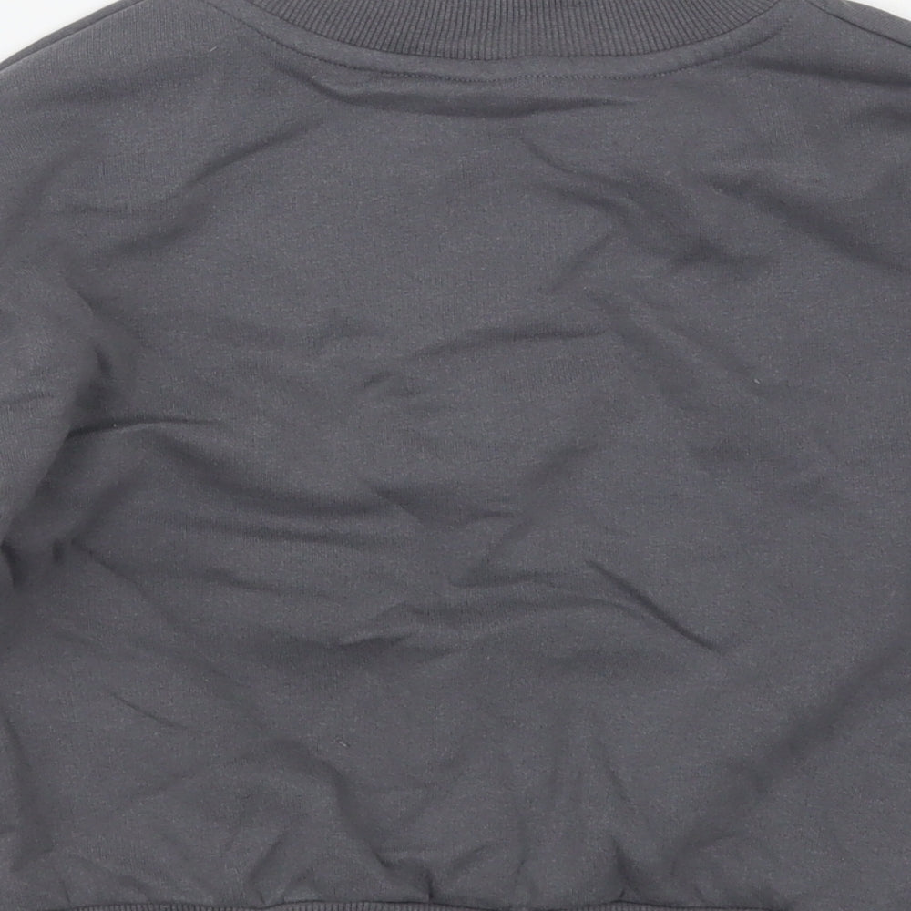 George Girls Grey  Polyester Pullover Sweatshirt Size 3-4 Years  Pullover