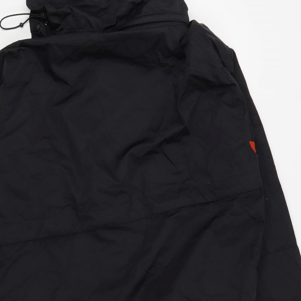 Allyance Mens Black   Rain Coat Coat Size XL  Zip - Ski coat