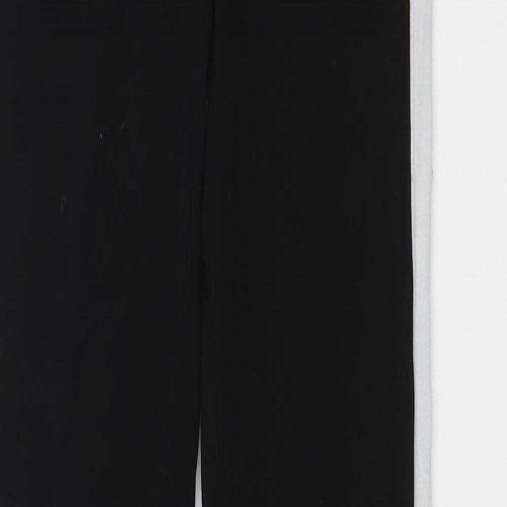 Sik Silk Womens Black  Cotton Jogger Leggings Size 6 L30 in
