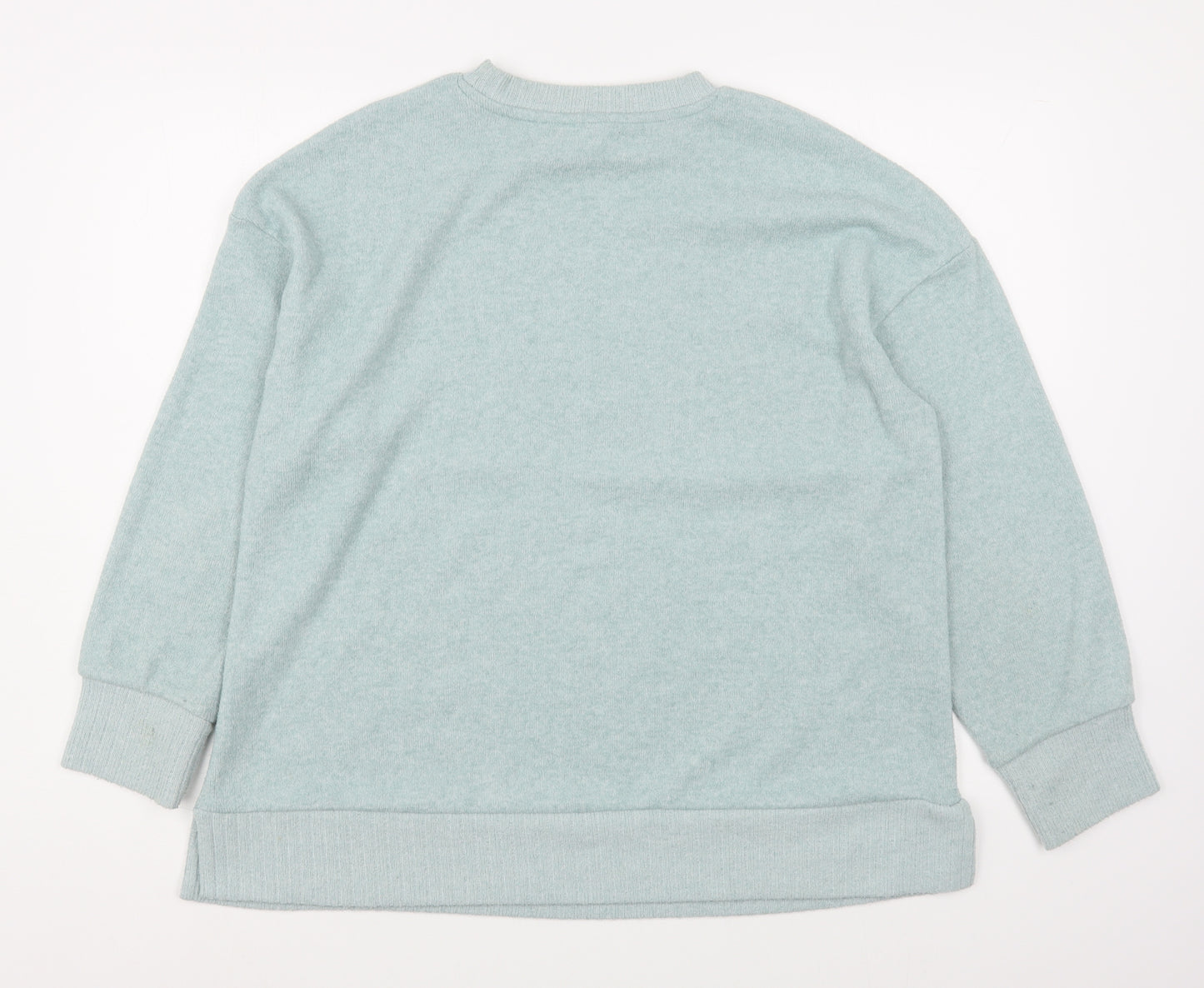 Dunnes Stores Womens Blue  Polyester Pullover Sweatshirt Size M  Pullover