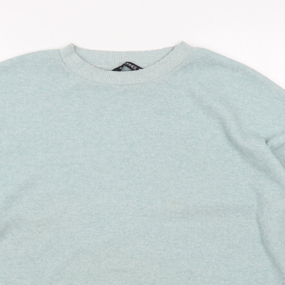 Dunnes Stores Womens Blue  Polyester Pullover Sweatshirt Size M  Pullover