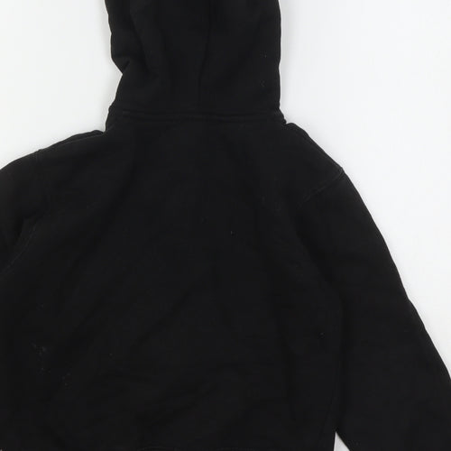A2Z  Boys Black  Polyester Full Zip Hoodie Size 7-8 Years