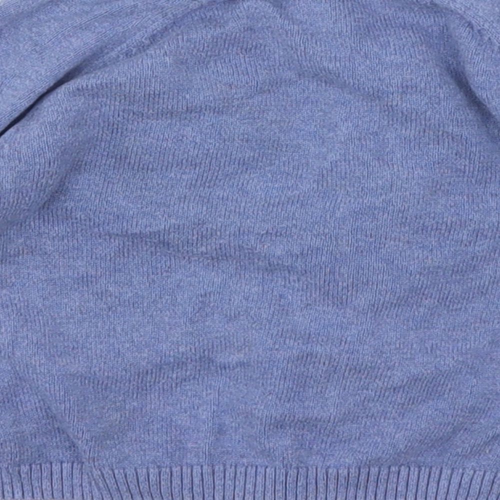 TU Boys Blue  Cotton Cardigan Jumper Size 6-9 Months