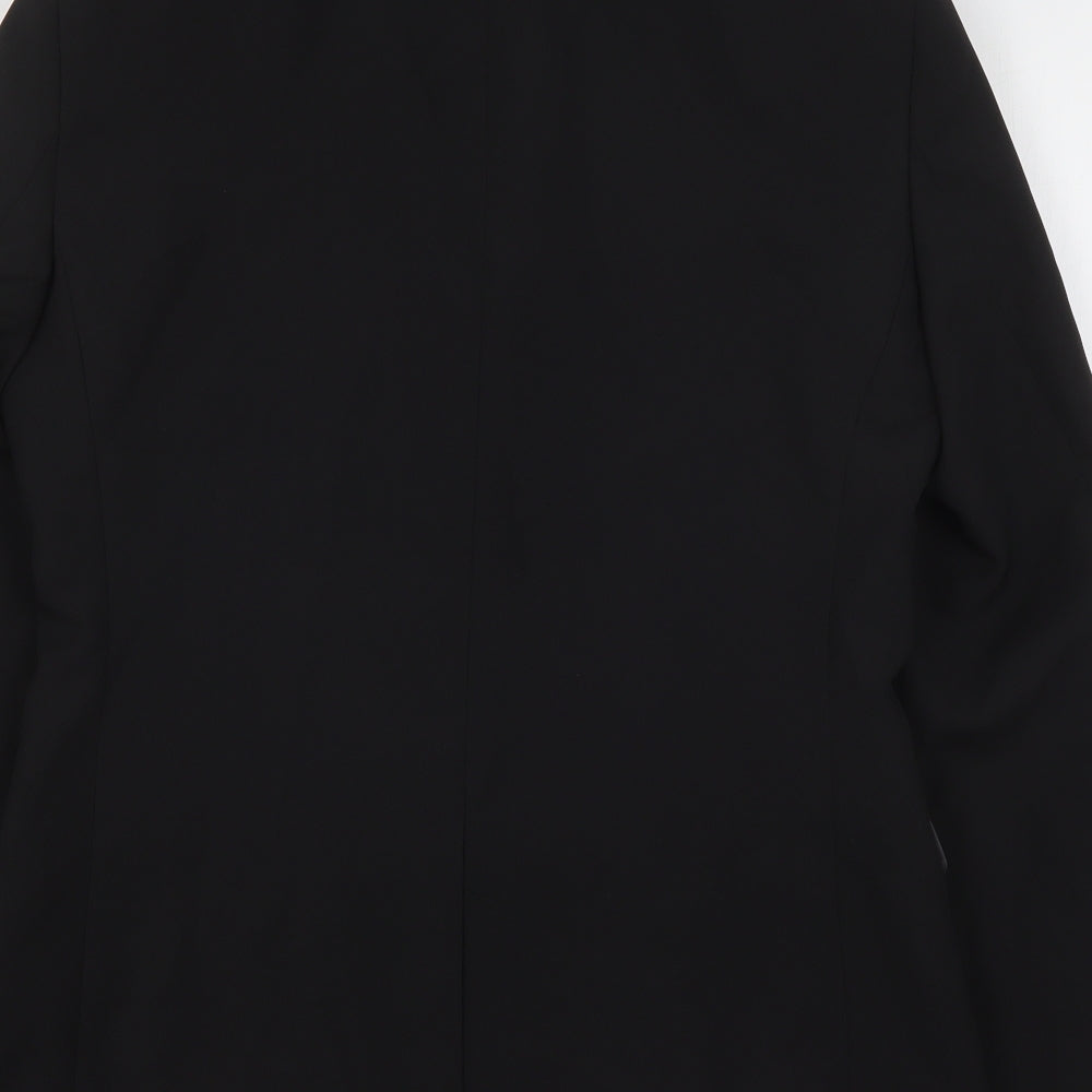 Taylor & Wright Mens Black  Polyester Jacket Suit Jacket