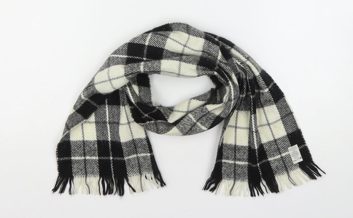 Preworn Womens Multicoloured Plaid Acrylic  Scarf