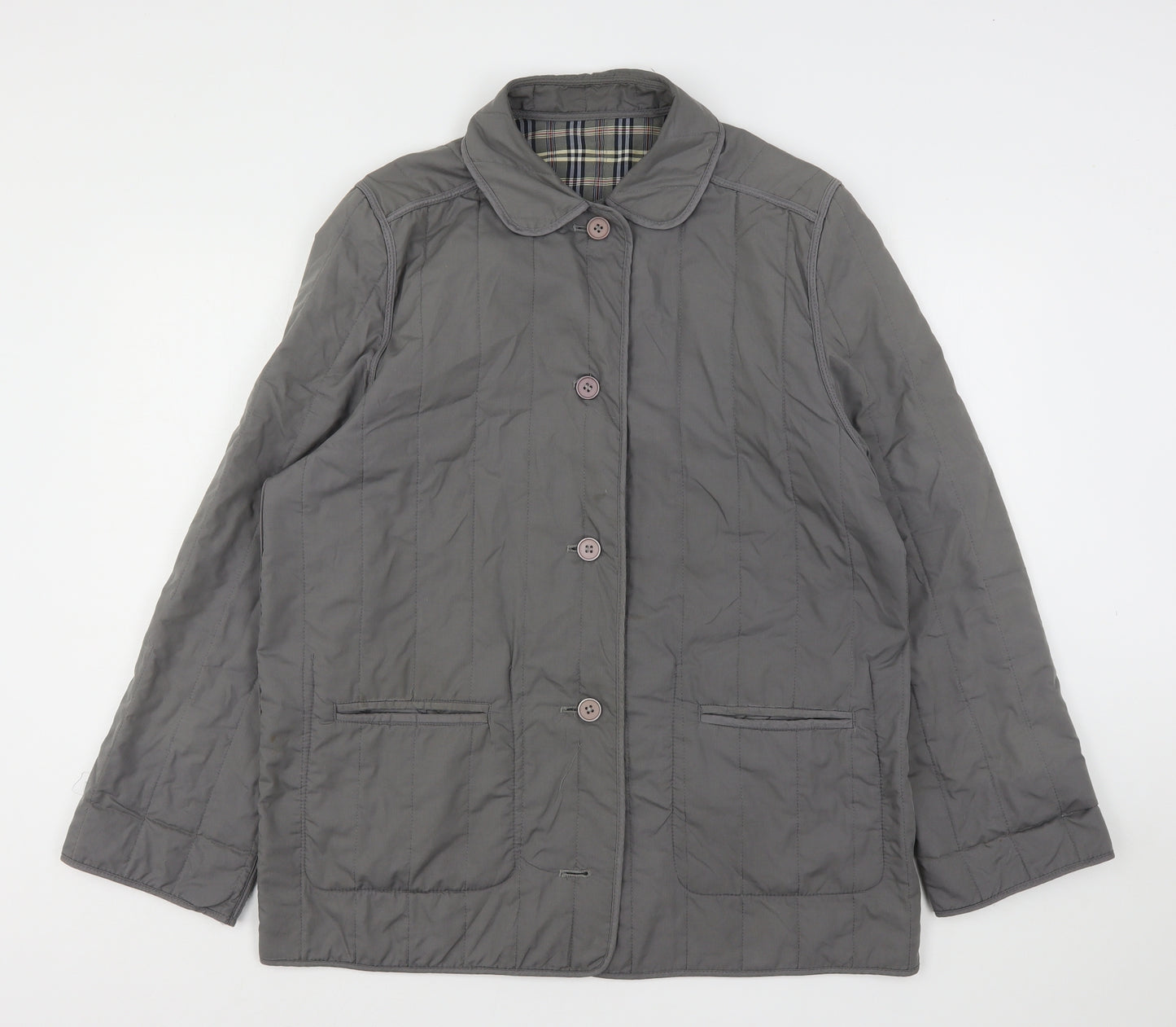 Danimac Womens Grey   Overcoat Coat Size 16