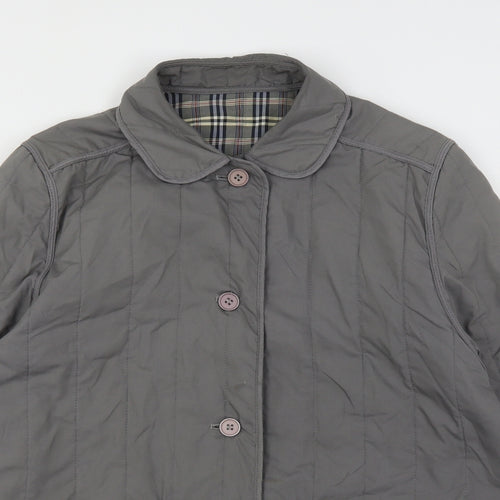 Danimac Womens Grey   Overcoat Coat Size 16