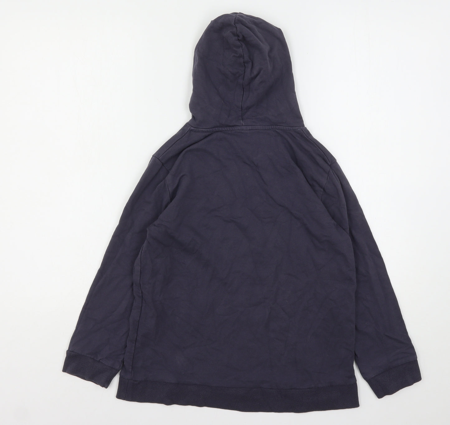 Closure   Boys Blue  Cotton Pullover Hoodie Size 12-13 Years