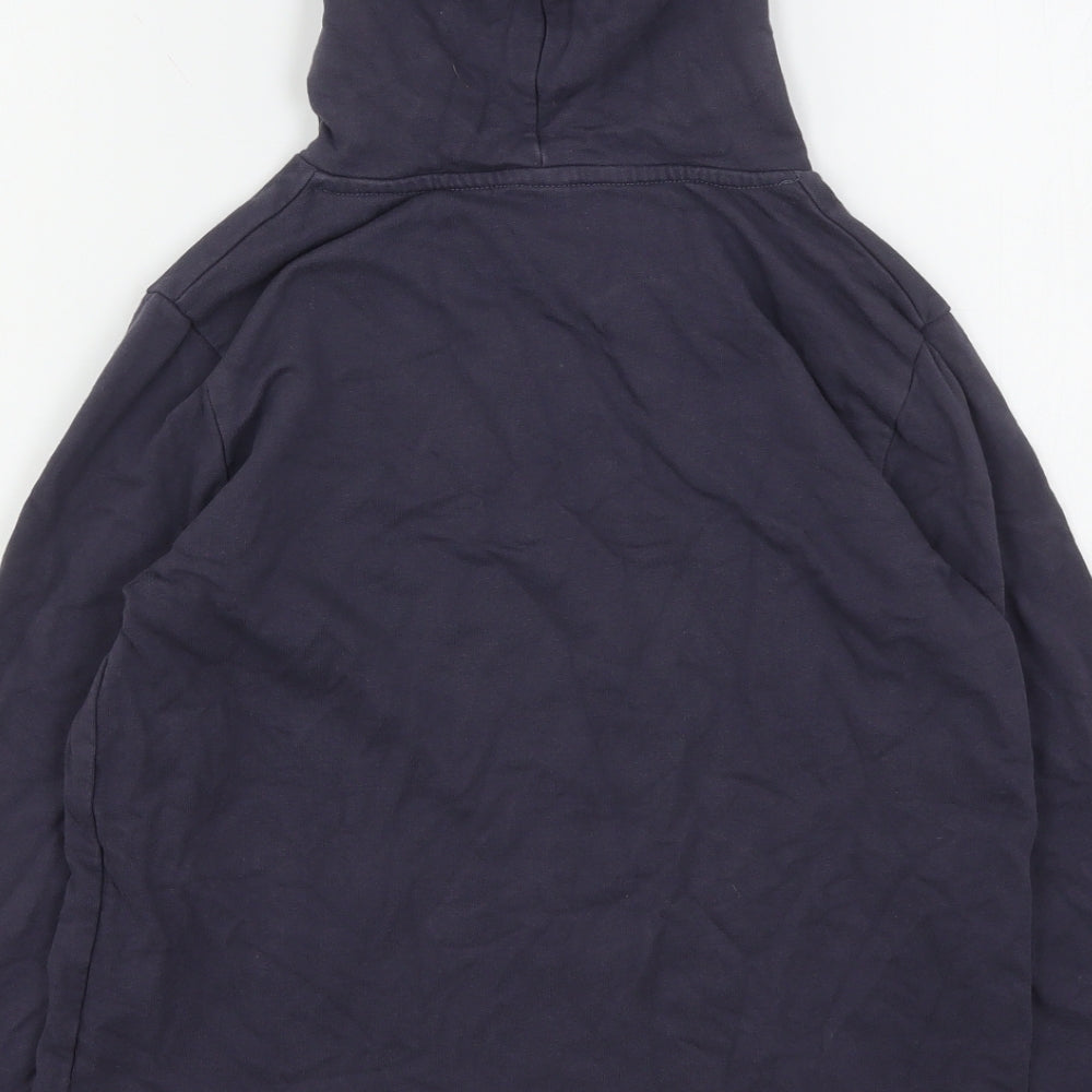Closure   Boys Blue  Cotton Pullover Hoodie Size 12-13 Years