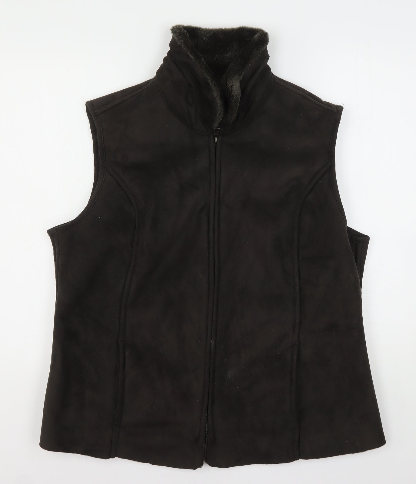 TCM Womens Brown   Gilet Jacket Size 18