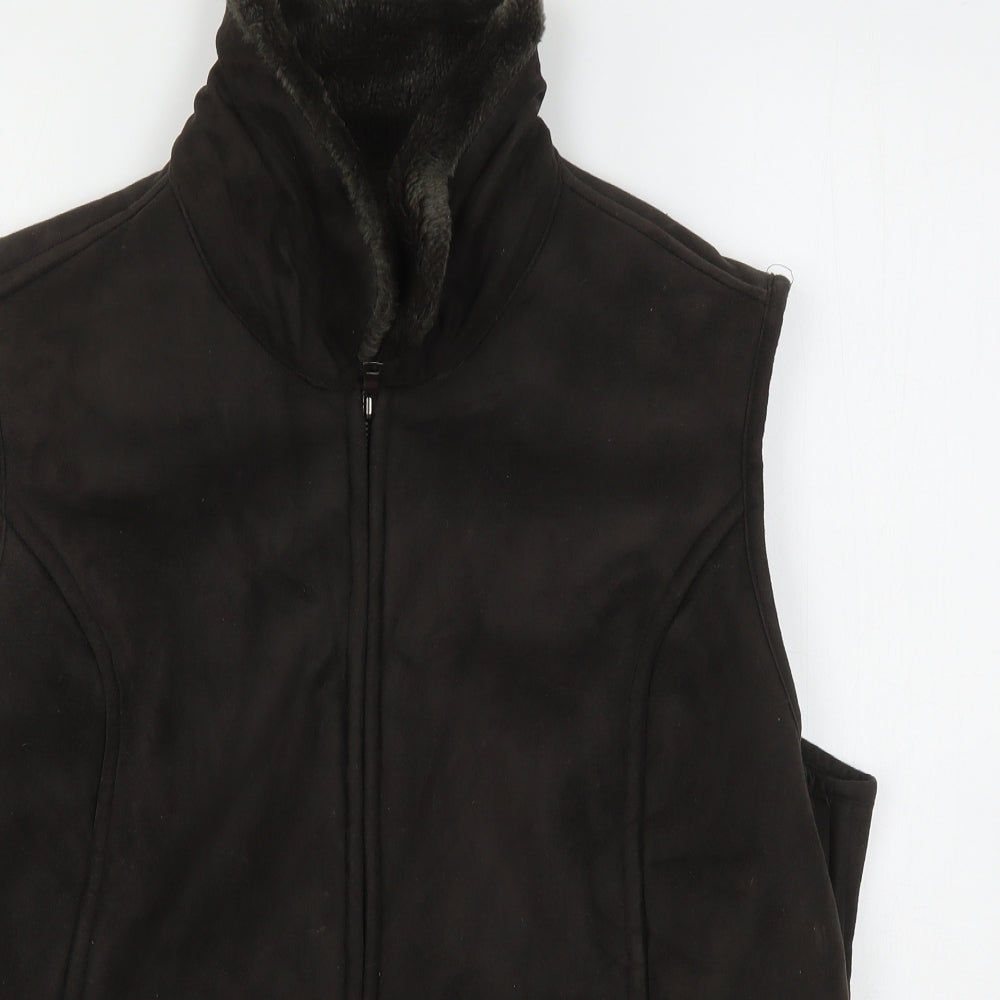 TCM Womens Brown   Gilet Jacket Size 18