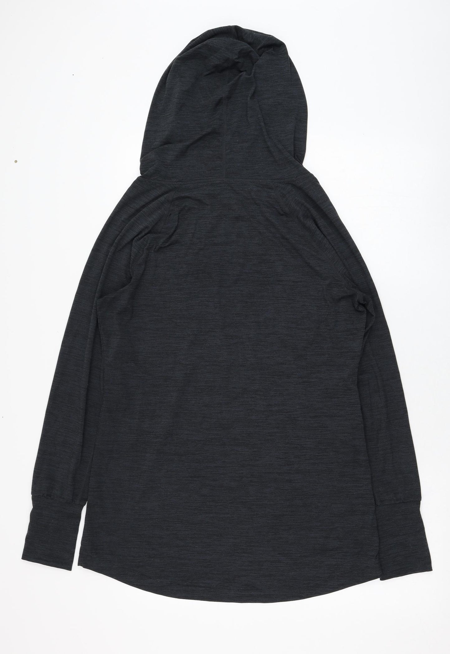 George Womens Black  Polyester Pullover Hoodie Size 12  Pullover