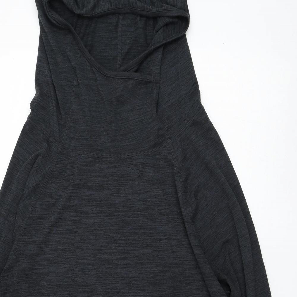 George Womens Black  Polyester Pullover Hoodie Size 12  Pullover