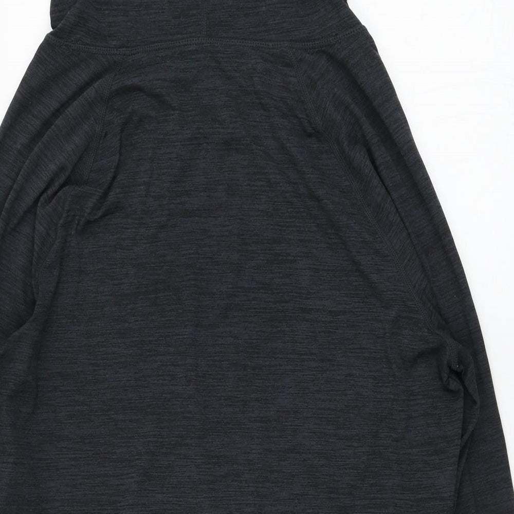 George Womens Black  Polyester Pullover Hoodie Size 12  Pullover
