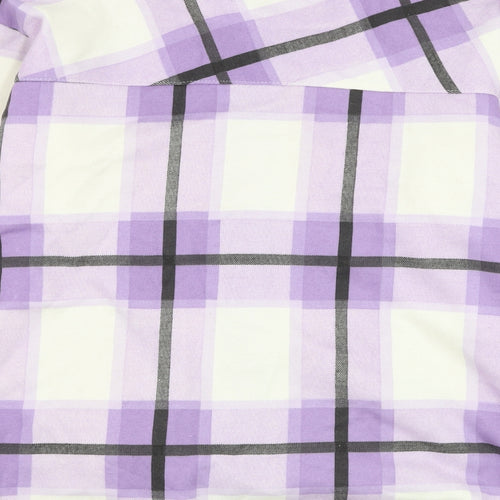Preworn Womens Ivory Check  Jacket  Size S  Button