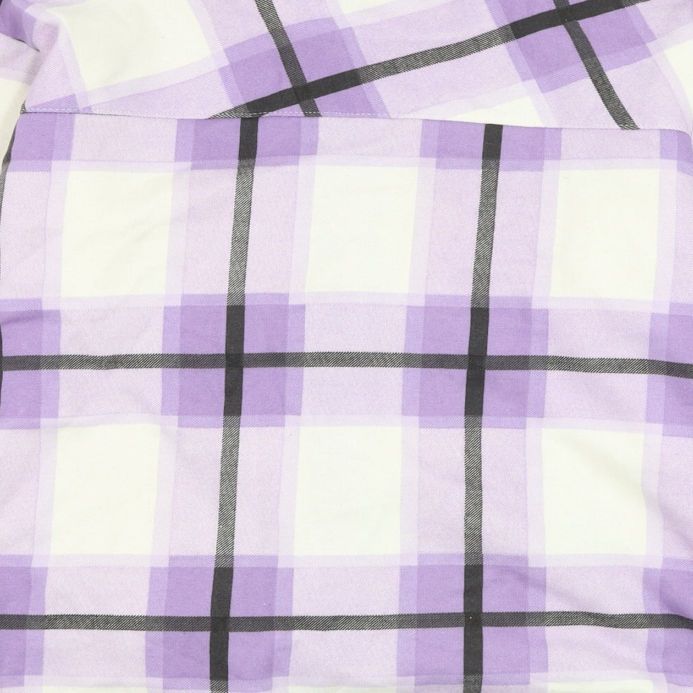 Preworn Womens Ivory Check  Jacket  Size S  Button