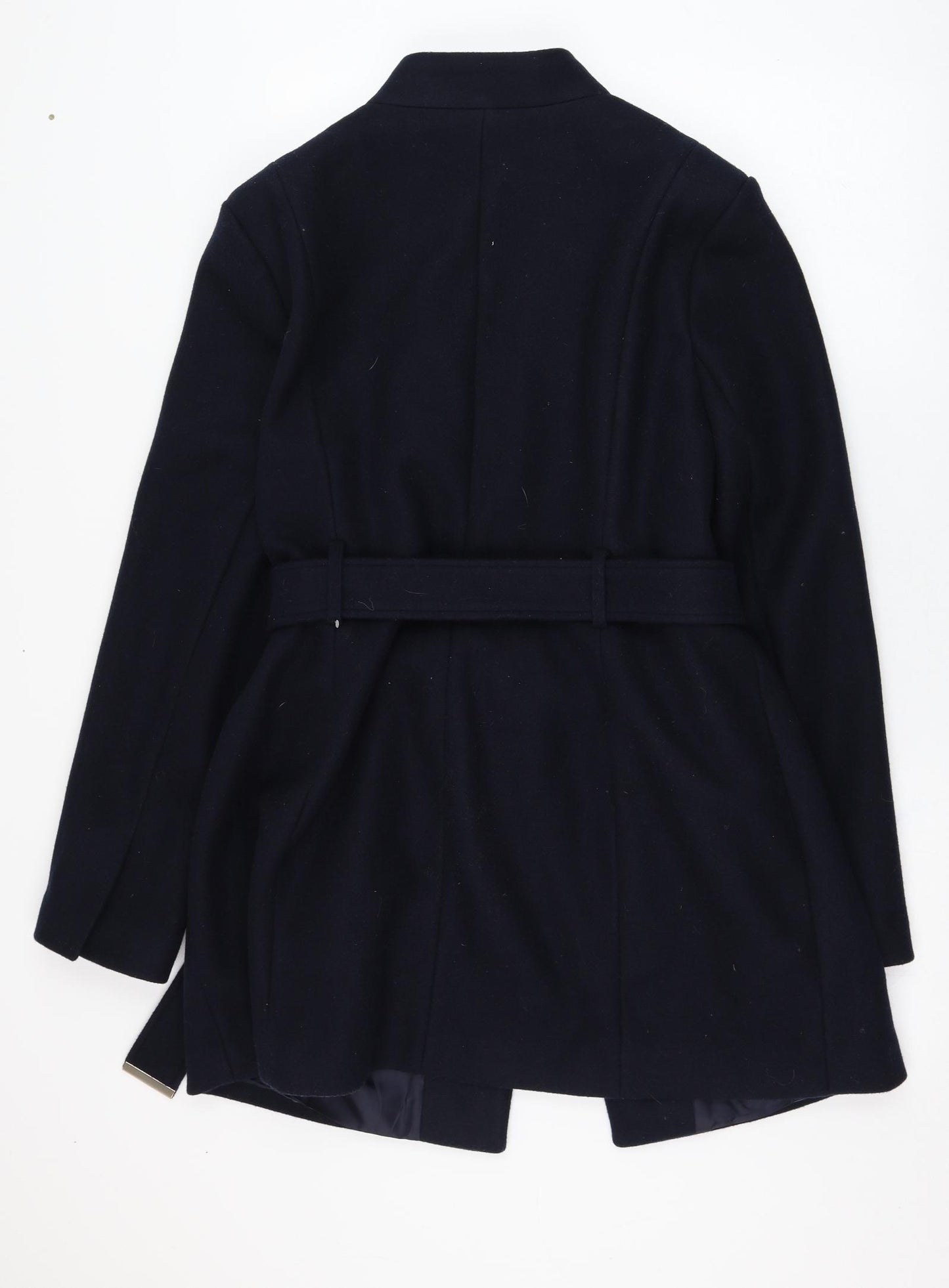F&F Womens Blue   Overcoat Coat Size 18  Tie