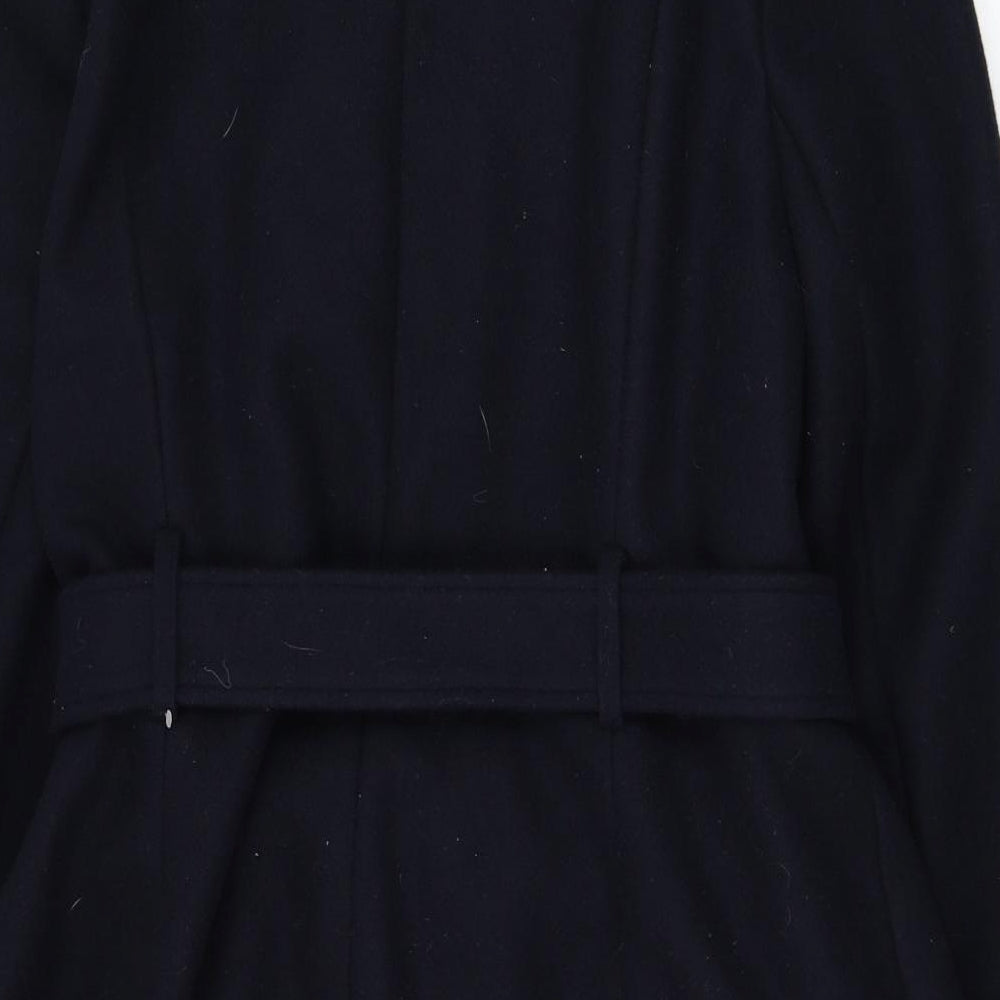 F&F Womens Blue   Overcoat Coat Size 18  Tie