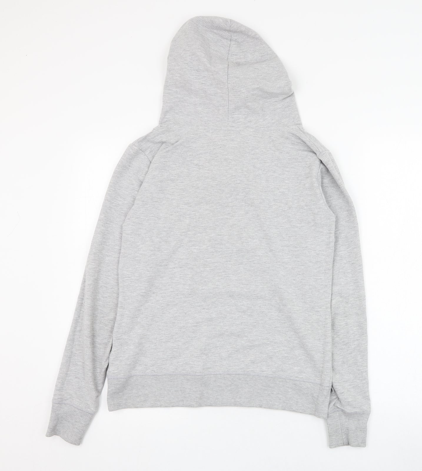Elle Sport Womens Grey  Polyester Pullover Hoodie Size 10  Pullover