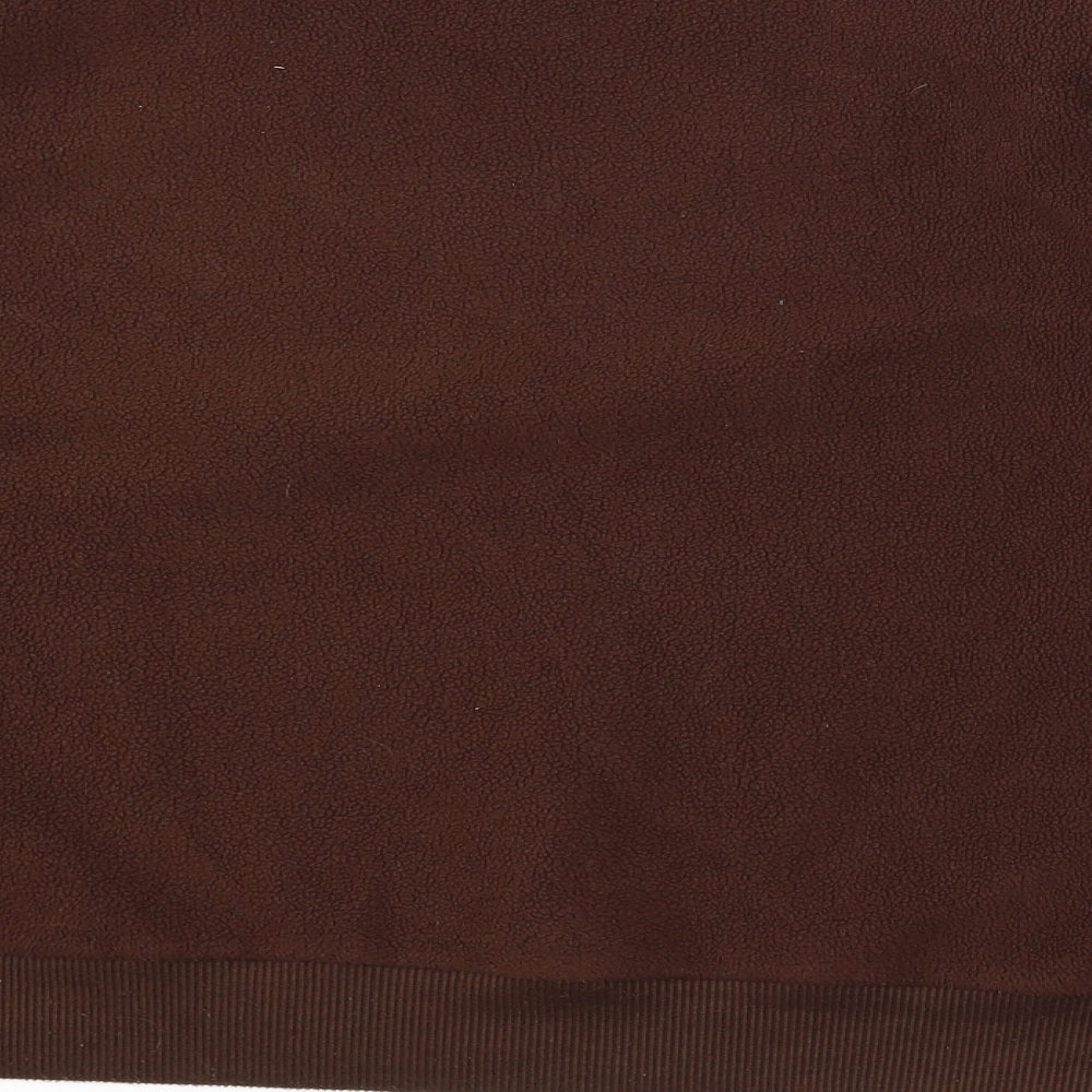 SheIn Womens Brown  Polyester Pullover Sweatshirt Size M