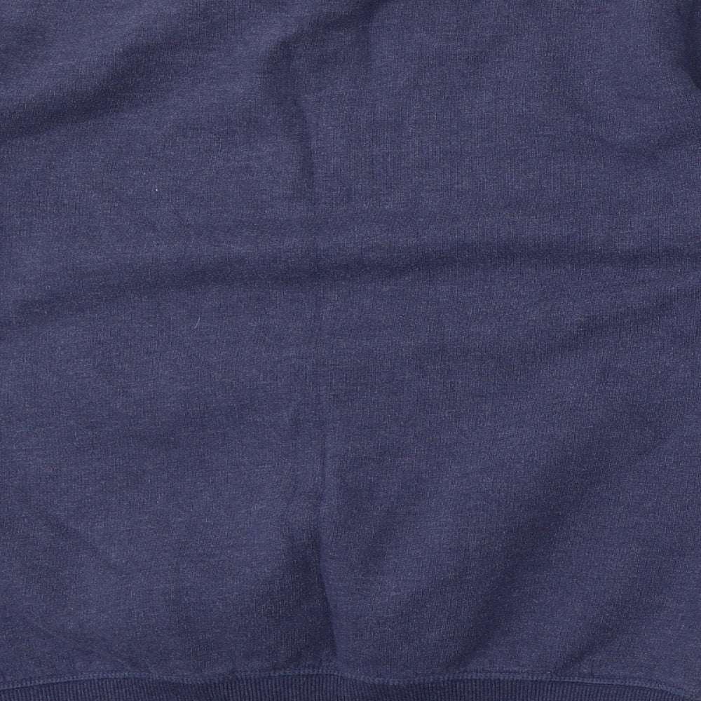 Superdry Mens Blue  Cotton Pullover Sweatshirt Size XL