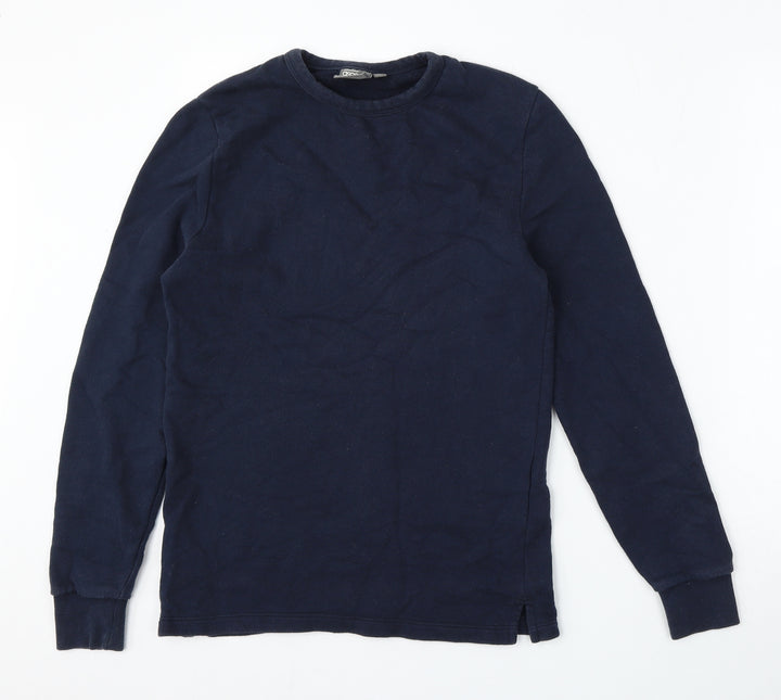 ASOS Mens Blue  Cotton Pullover Sweatshirt Size XS