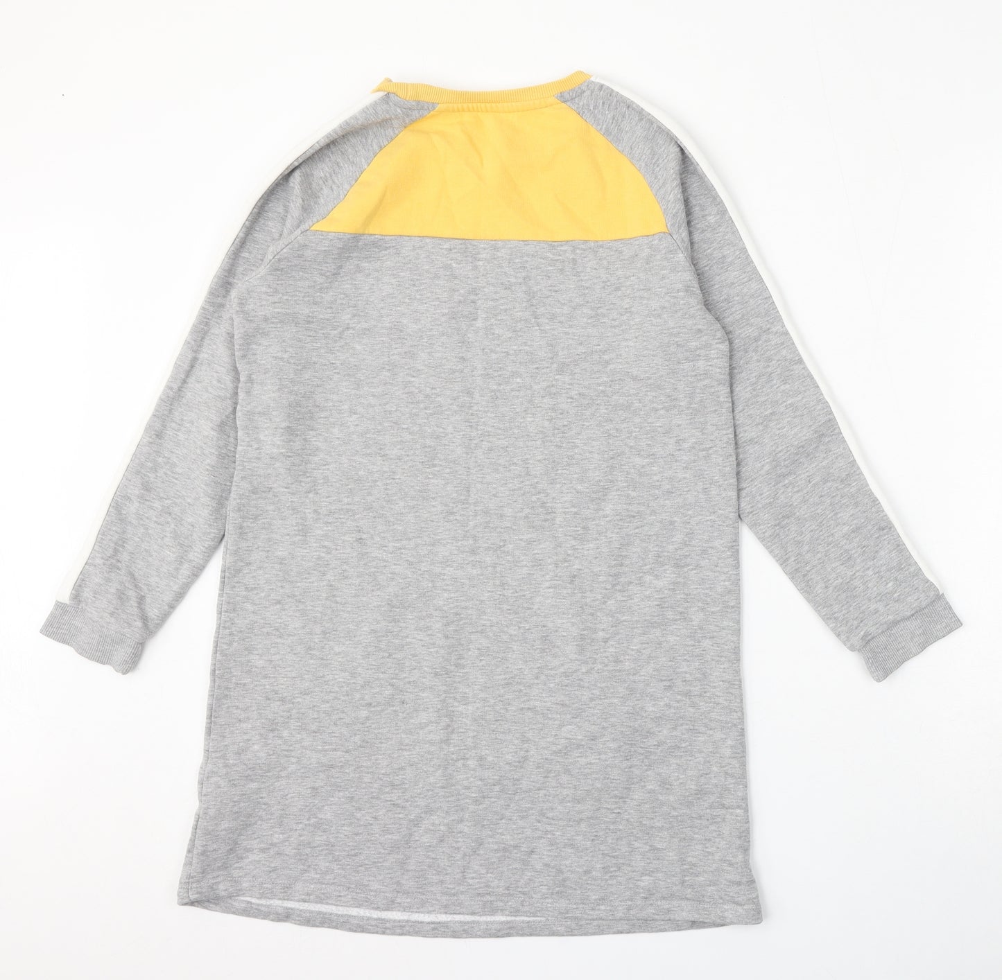 Nutmeg Girls Grey  Cotton Pullover Sweatshirt Size 10-11 Years