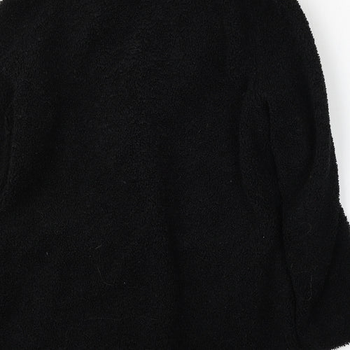 Boohoo Womens Black   Jacket  Size 12  Button