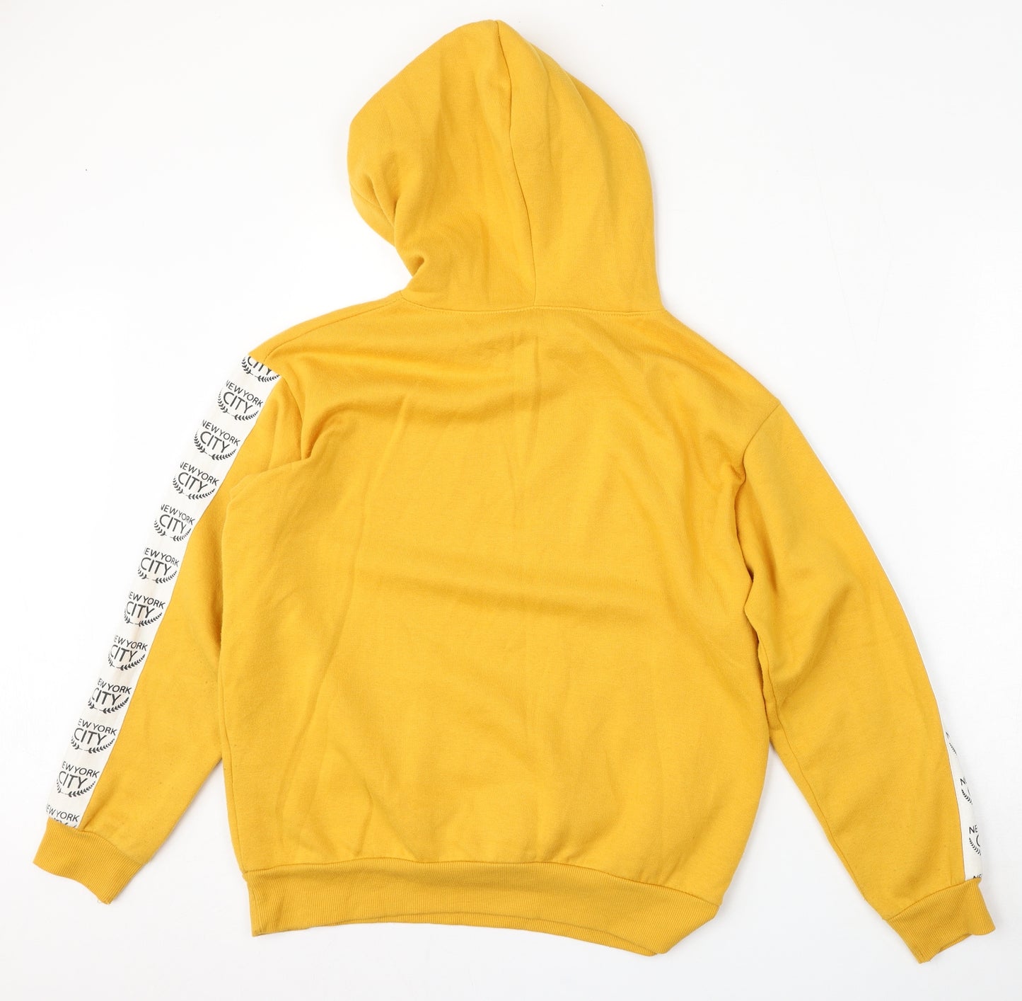915 Generation Girls Yellow  Polyester Pullover Hoodie Size 12-13 Years