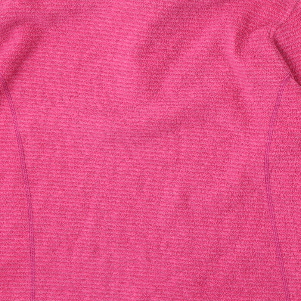 Regatta Womens Pink  Polyester Pullover Sweatshirt Size 18  Zip