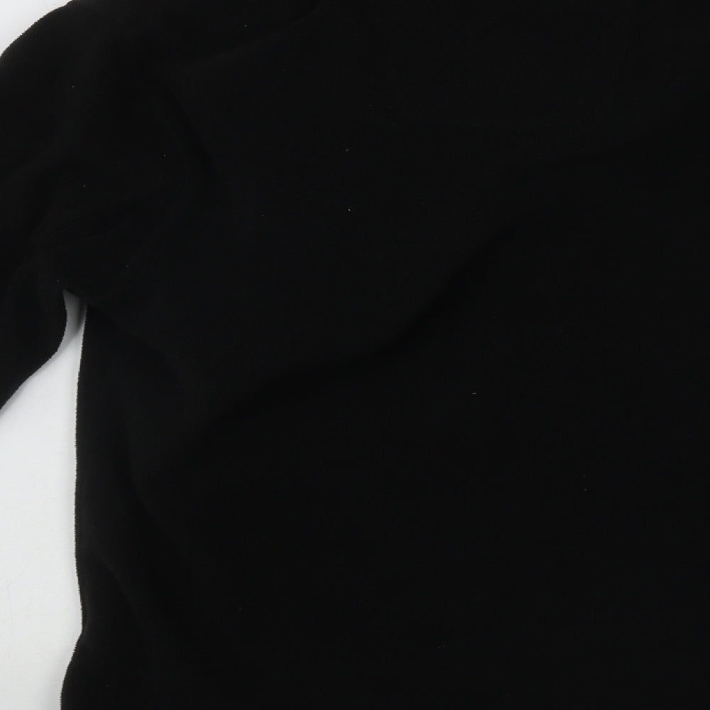 Regatta Mens Black High Neck  Polyester Full Zip Jumper Size S
