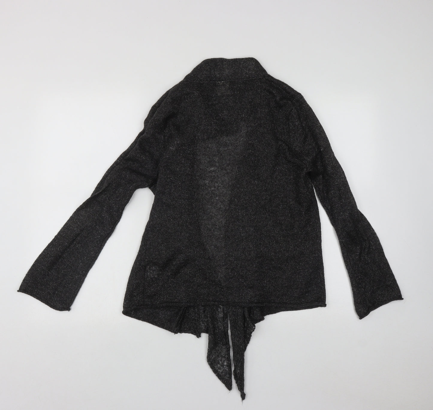 IZ Womens Green V-Neck  Acrylic Cardigan Jumper Size S