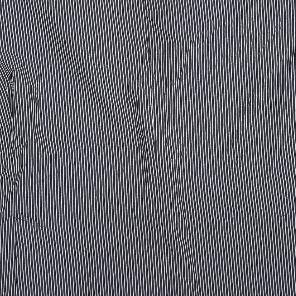 Gurteen Mens Blue Striped  Jacket Blazer Size 52  Button
