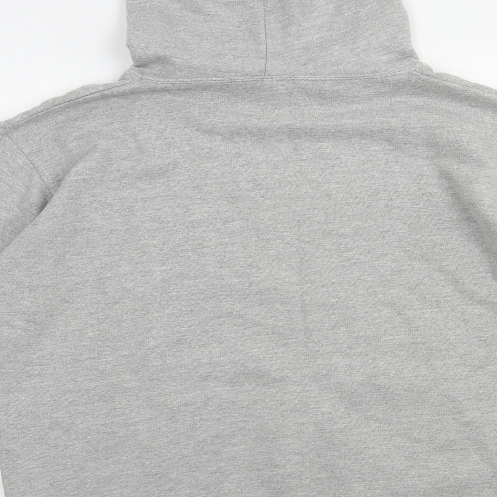 Stars & Stripes Womens Grey  Cotton Pullover Hoodie Size M  Pullover - Nutella