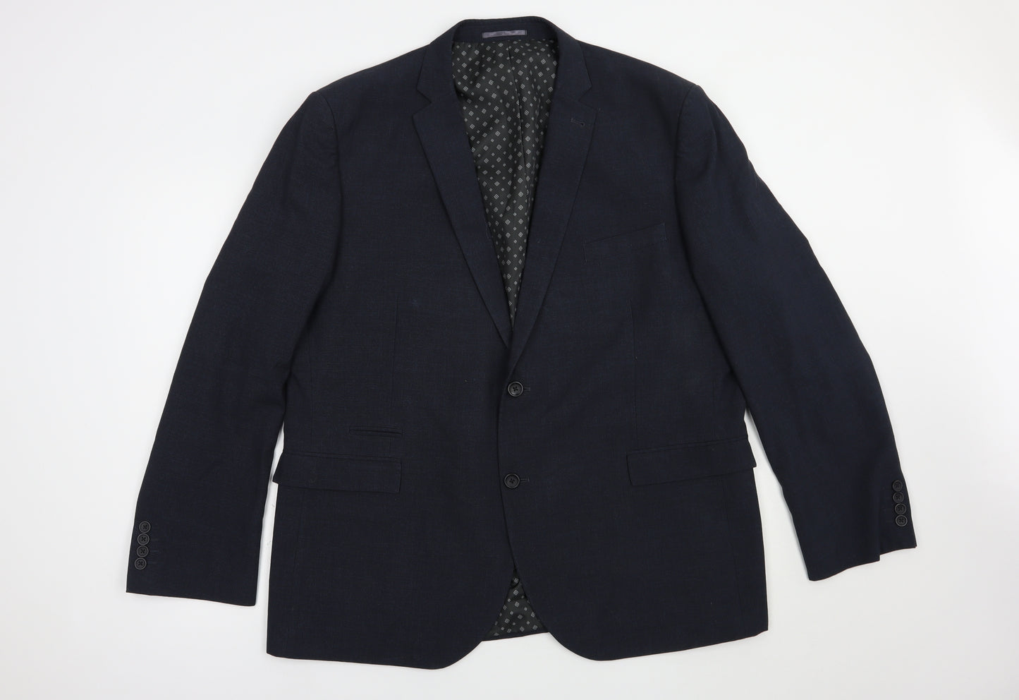NEXT Mens Blue   Jacket Blazer Size 48  Button