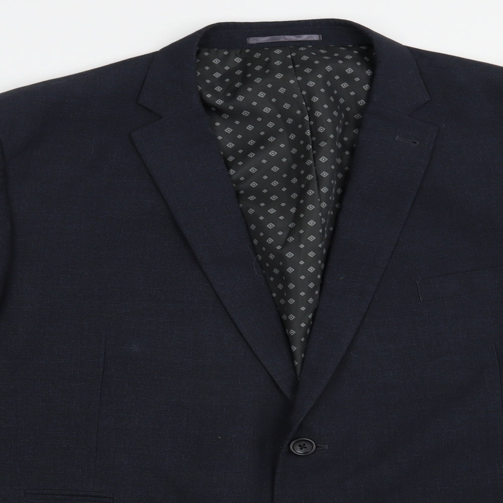 NEXT Mens Blue   Jacket Blazer Size 48  Button