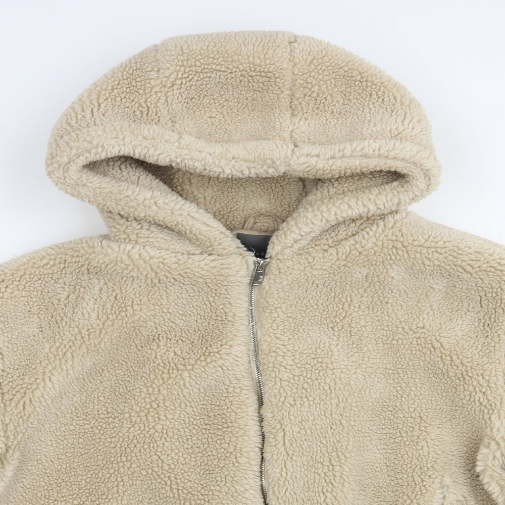 Primark Womens Beige   Jacket  Size 12  Zip