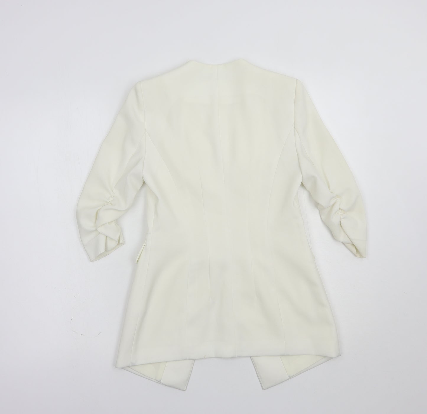 Baisi Womens Ivory   Jacket Blazer Size 6  Button