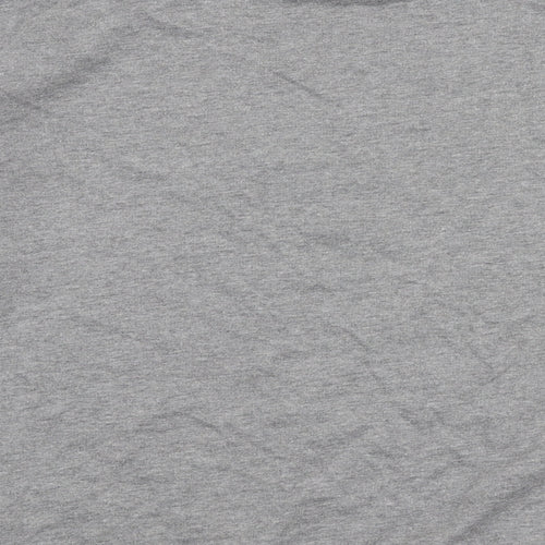 CS Mens Grey  Polyester Pullover Sweatshirt Size M