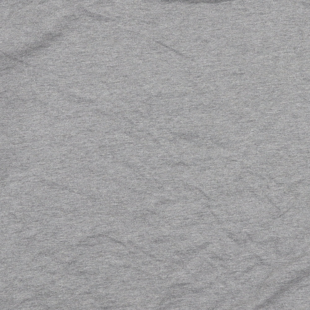 CS Mens Grey  Polyester Pullover Sweatshirt Size M