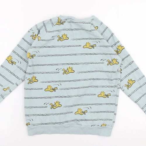 Cribstar Boys Blue  Polyester Pullover Sweatshirt Size 9-10 Years  Pullover - Peanuts