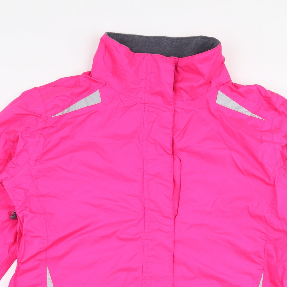 Crane Womens Pink   Jacket  Size L  Zip