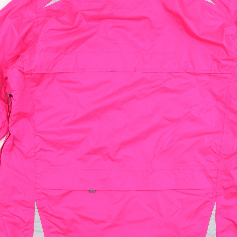 Crane Womens Pink   Jacket  Size L  Zip
