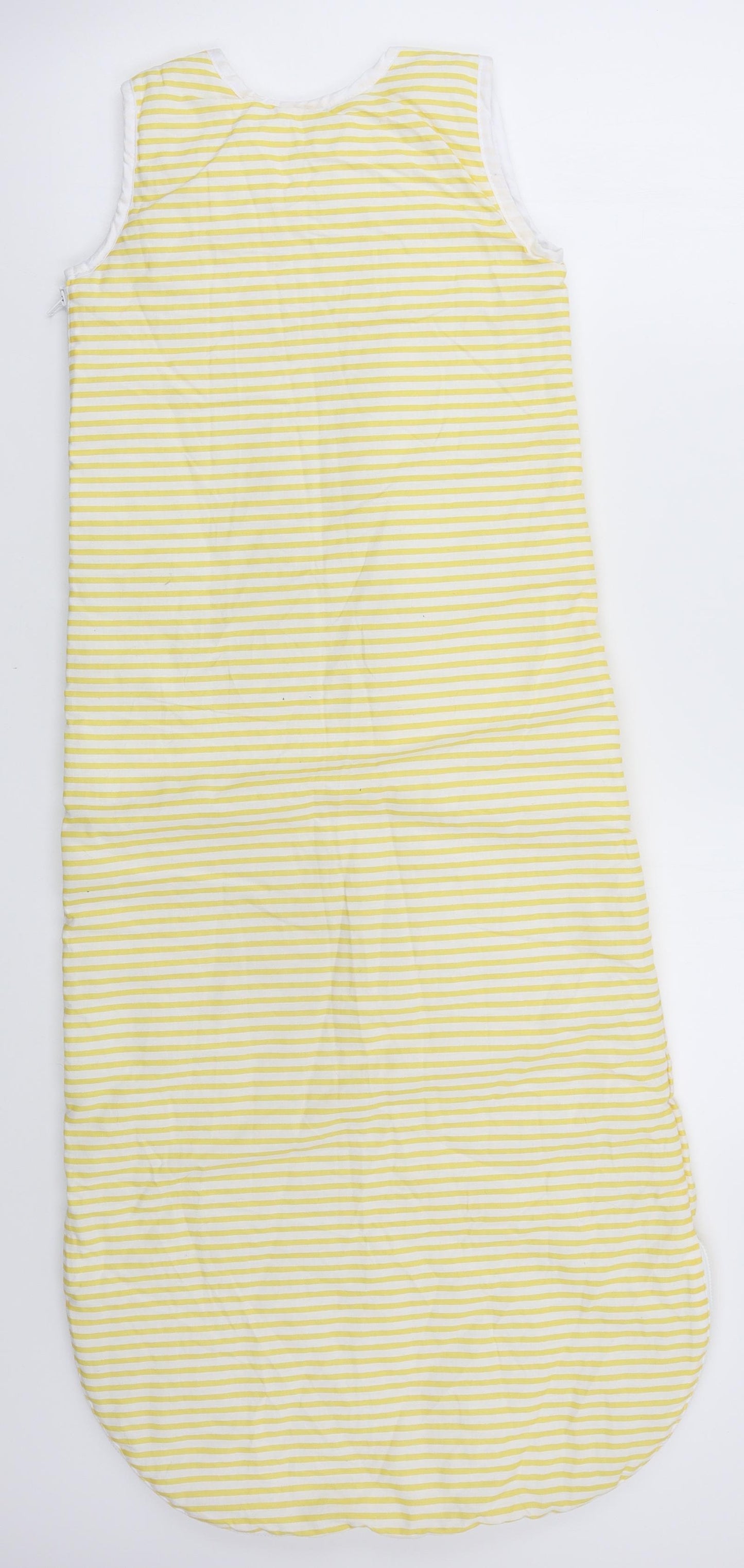 Disney Boys Yellow Striped Cotton Cami One Piece Size 18-24 Months  Zip - Tigger Little Tiger