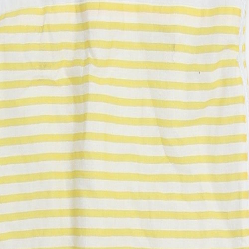 Disney Boys Yellow Striped Cotton Cami One Piece Size 18-24 Months  Zip - Tigger Little Tiger