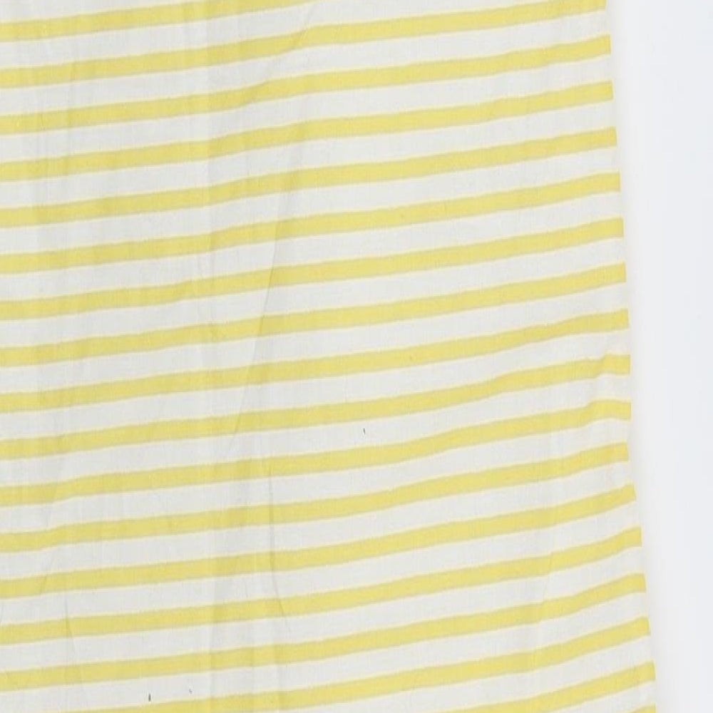 Disney Boys Yellow Striped Cotton Cami One Piece Size 18-24 Months  Zip - Tigger Little Tiger