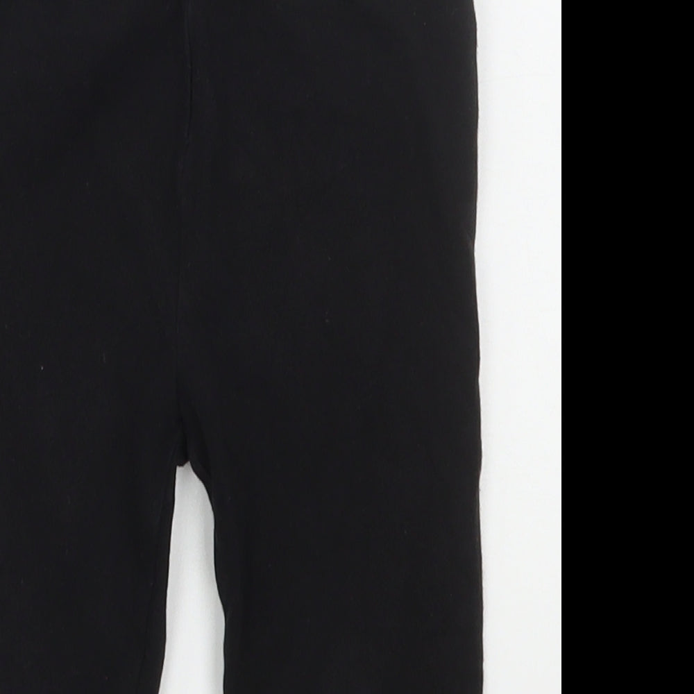 Gap Girls Black  Cotton Carrot Trousers Size 3 Years  Regular